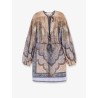 Wanderlust Tunic silk mini dress