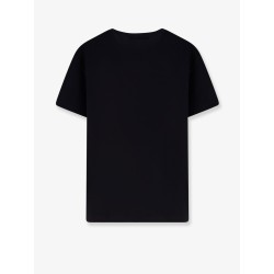 Cotton T-shirt with logo patch
