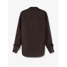 Tie-Cuff wool shirt