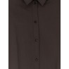 Tie-Cuff wool shirt