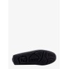 Leather and canvas loafers
