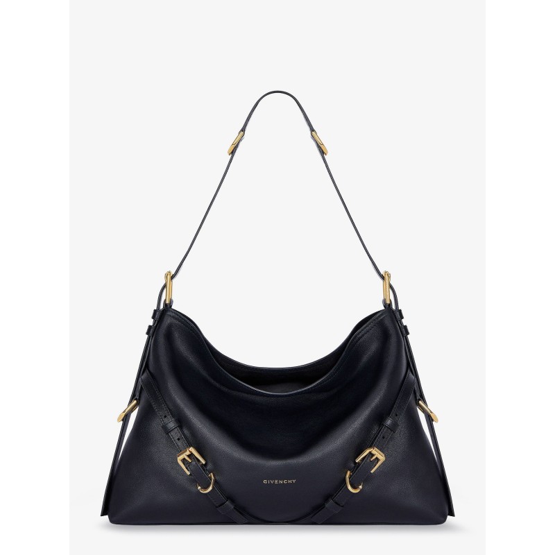 Voyou Medium leather shoulder bag