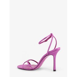 Leo satin sandals