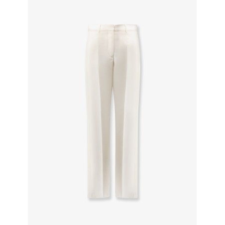 Tuxedo wool and silk trousers