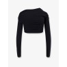 Gabi stretch fabric top