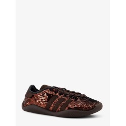 Nylon sneakers with all-over sequins