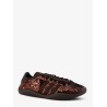 Nylon sneakers with all-over sequins