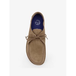 Suede lace up