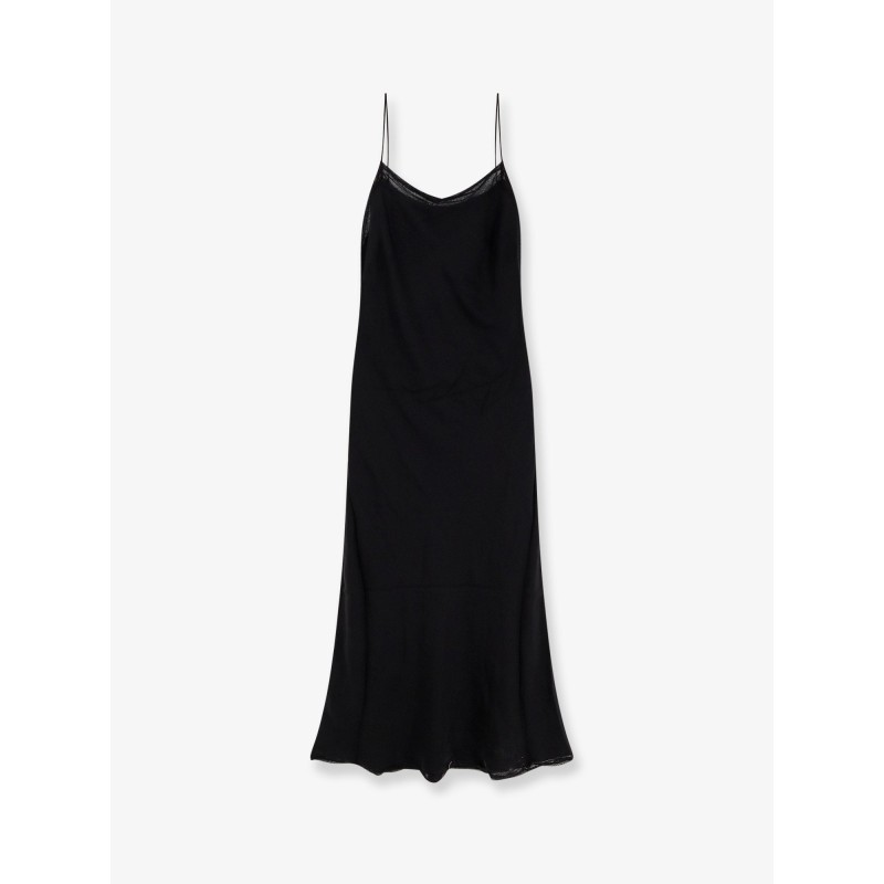 Long silk dress