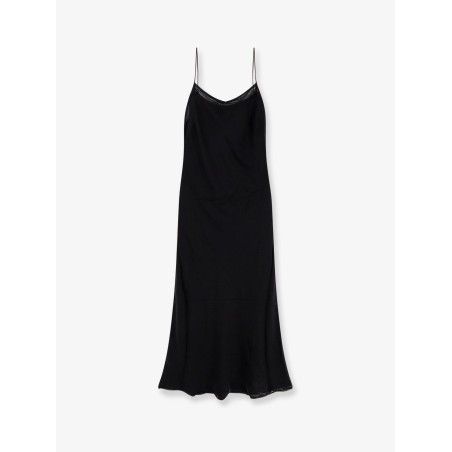 Long silk dress