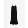 Long silk dress
