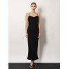 Long silk dress