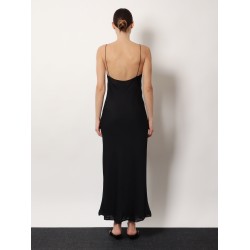 Long silk dress