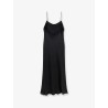 Long silk dress