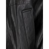 Unisex vegan leather jacket