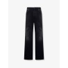 Black denim jeans