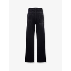 Black denim jeans