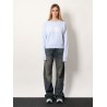 Wool and cotton blend sweater