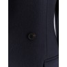 Godet Midi double-breasted wool coat
