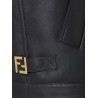 Sleeveless sheepskin jacket
