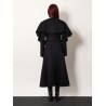 Catran midi wool and cashmere skirt
