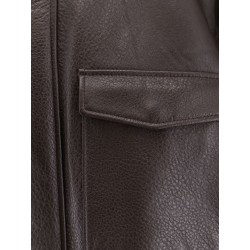 Unisex leather jacket