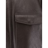 Unisex leather jacket