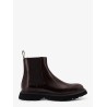 Horse leather ankle boots