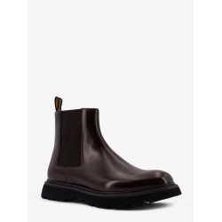 Horse leather ankle boots