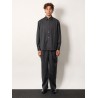Striped wool blend Unisex shirt