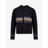 Jacquard Unisex alpaca cardigan