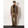 Jacquard Unisex alpaca cardigan