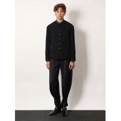Wool blend Unisex trousers