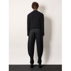 Wool blend Unisex trousers