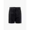 Siberia virgin wool shorts with sequins
