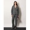 Stretch wool trousers