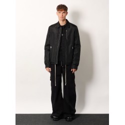 Recycled nylon jacket with padding
