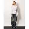 Cotton hooded sweatshirt