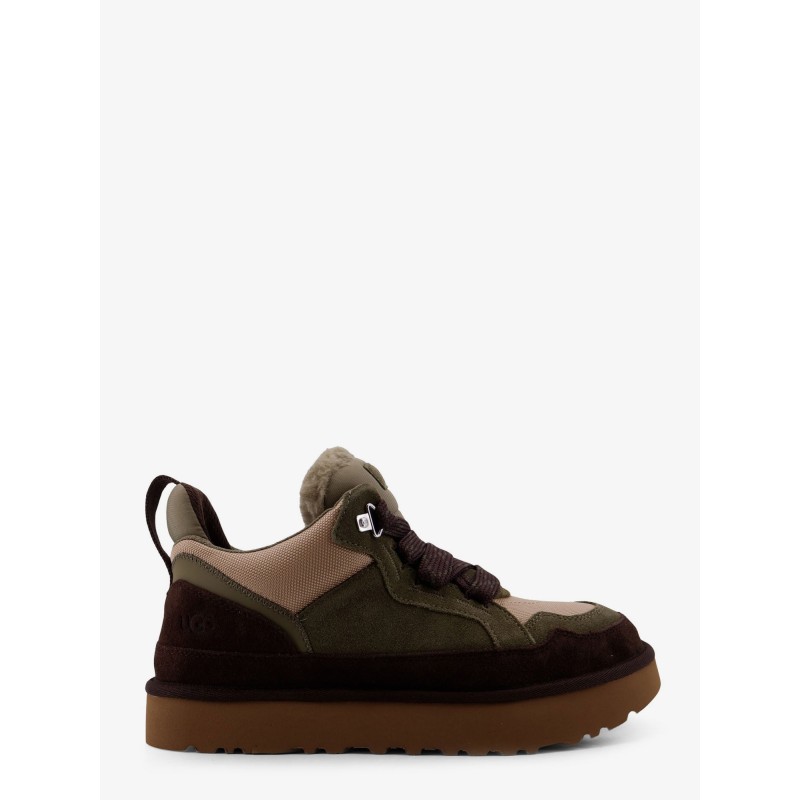 Lowmel suede and nylon sneakers