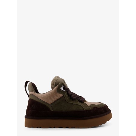 Lowmel suede and nylon sneakers