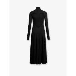 Viscose long Heart Dress