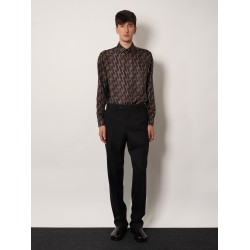 Virgin wool trousers
