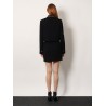 Virgin wool mini skirt