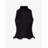 Ribbed virgin wool top