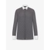 Microfantasy cotton shirt