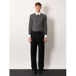 Microfantasy cotton shirt