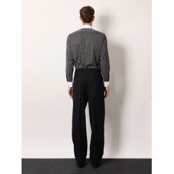 Microfantasy cotton shirt