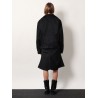 Standing denim jacket