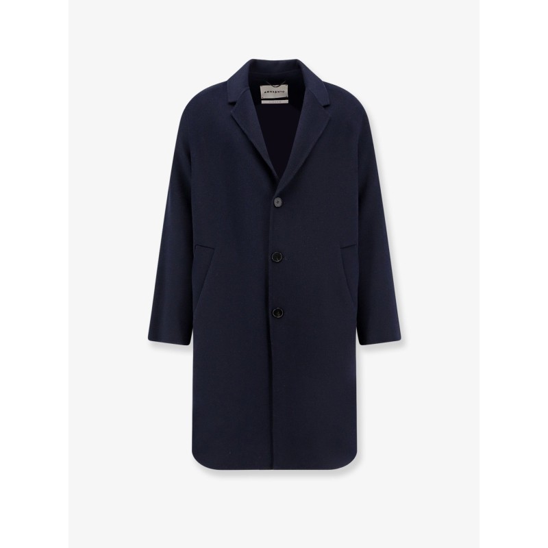 Outdoor wool coat