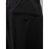 Viscose and wool trousers